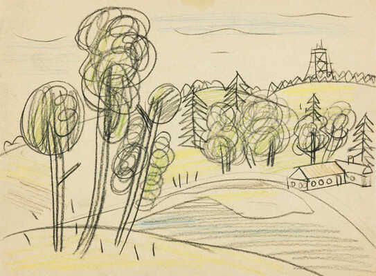 Васми Рихард Рудольфович. Пейзаж 